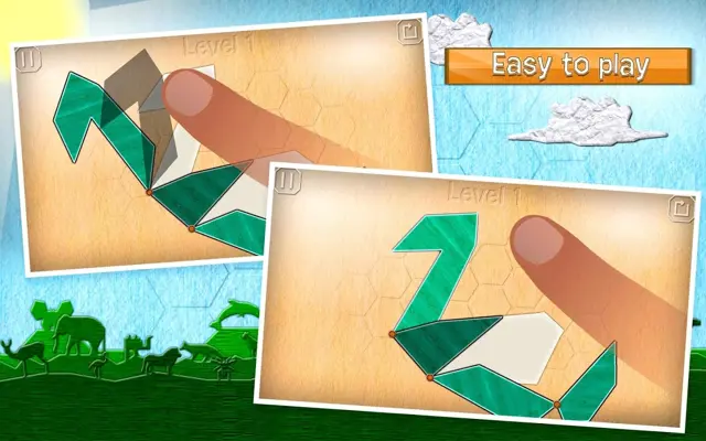 Shape Fold Animals android App screenshot 10