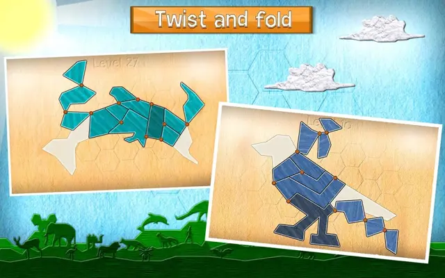 Shape Fold Animals android App screenshot 14