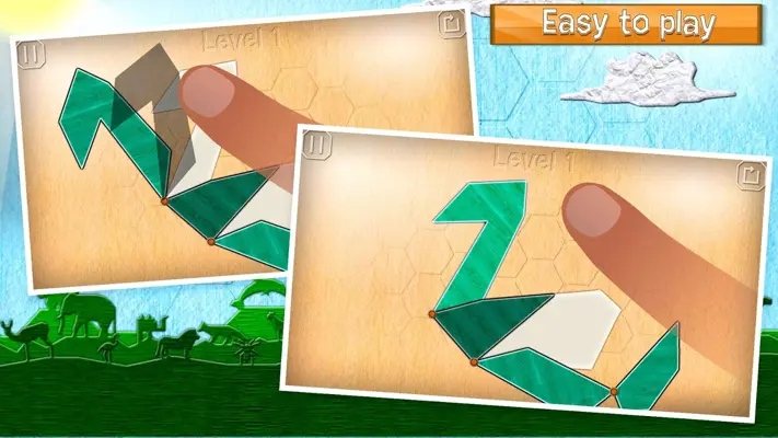 Shape Fold Animals android App screenshot 18